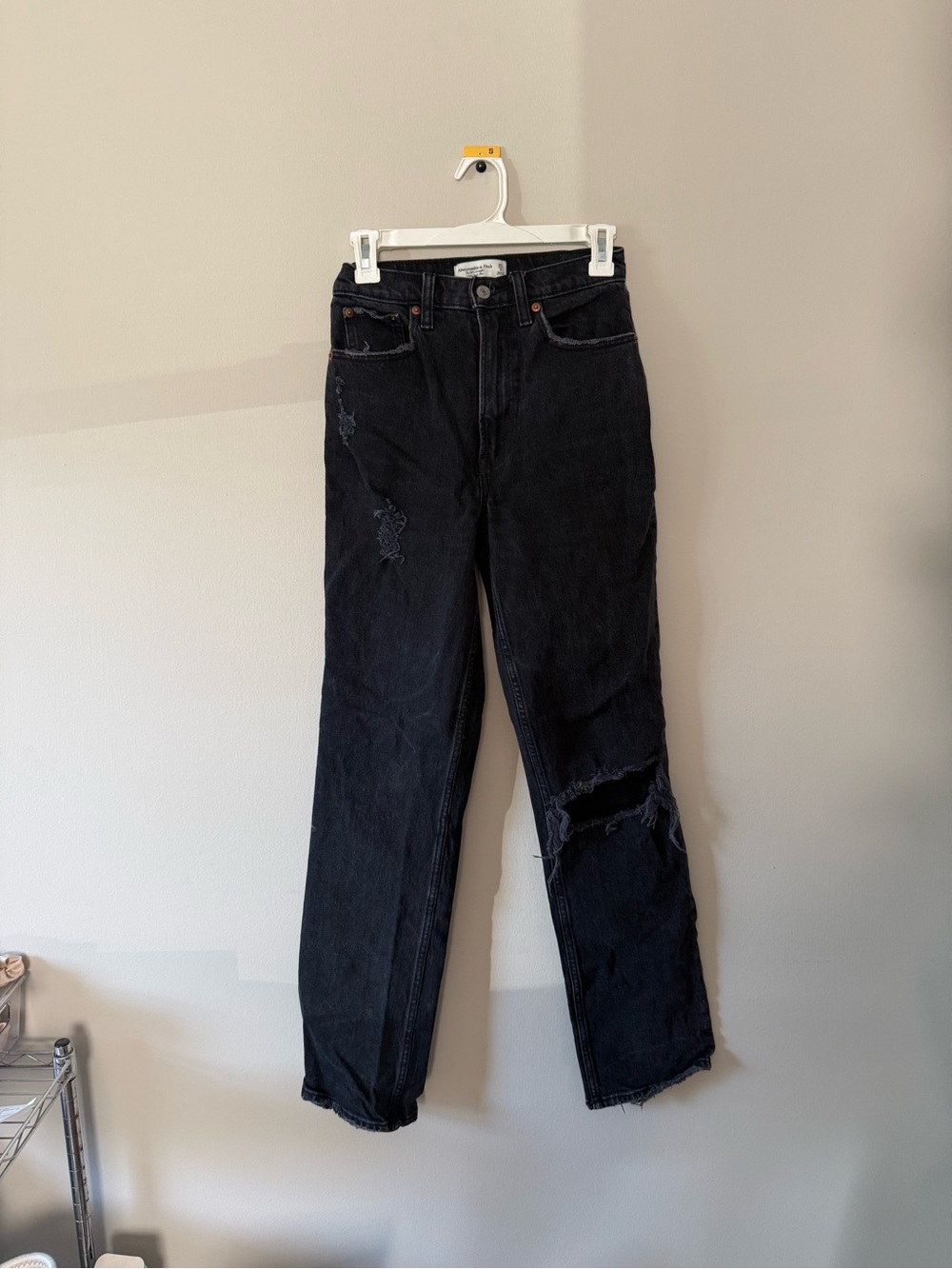 abercrombie straight 90s ultra high rise